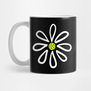 Pickleball shirts, Flower Daisy pickleball center Mug